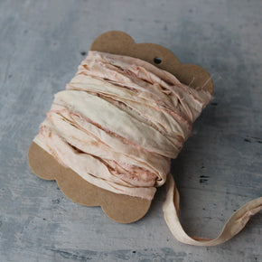 Botanical Dye Silk Ribbon - Tribe Castlemaine