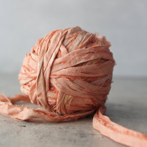 Botanical Dye Silk Ribbon - Tribe Castlemaine