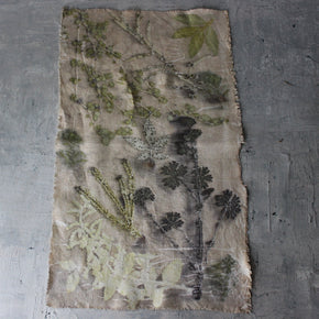 Botanical Eco Print Linen Panel Placemats - Tribe Castlemaine
