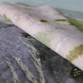 Botanical Eco Print Linen Panel Placemats - Tribe Castlemaine