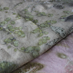 Botanical Eco Print Linen Panel Placemats - Tribe Castlemaine