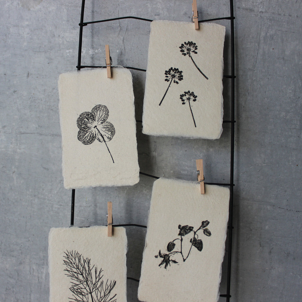 Botanical Monoprint Miniatures - Tribe Castlemaine