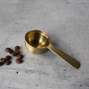 Brass Coffee Measure Spoon - Tribe Castlemaine