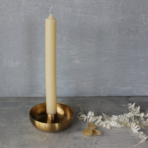 Brass Dish Candle Holder - Tribe Castlemaine