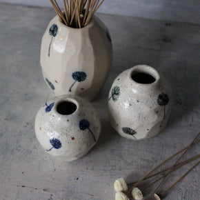Ceramic Dandelion Vases - Tribe Castlemaine