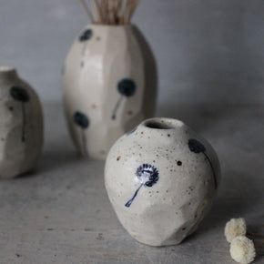 Ceramic Dandelion Vases - Tribe Castlemaine