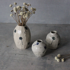 Ceramic Dandelion Vases - Tribe Castlemaine