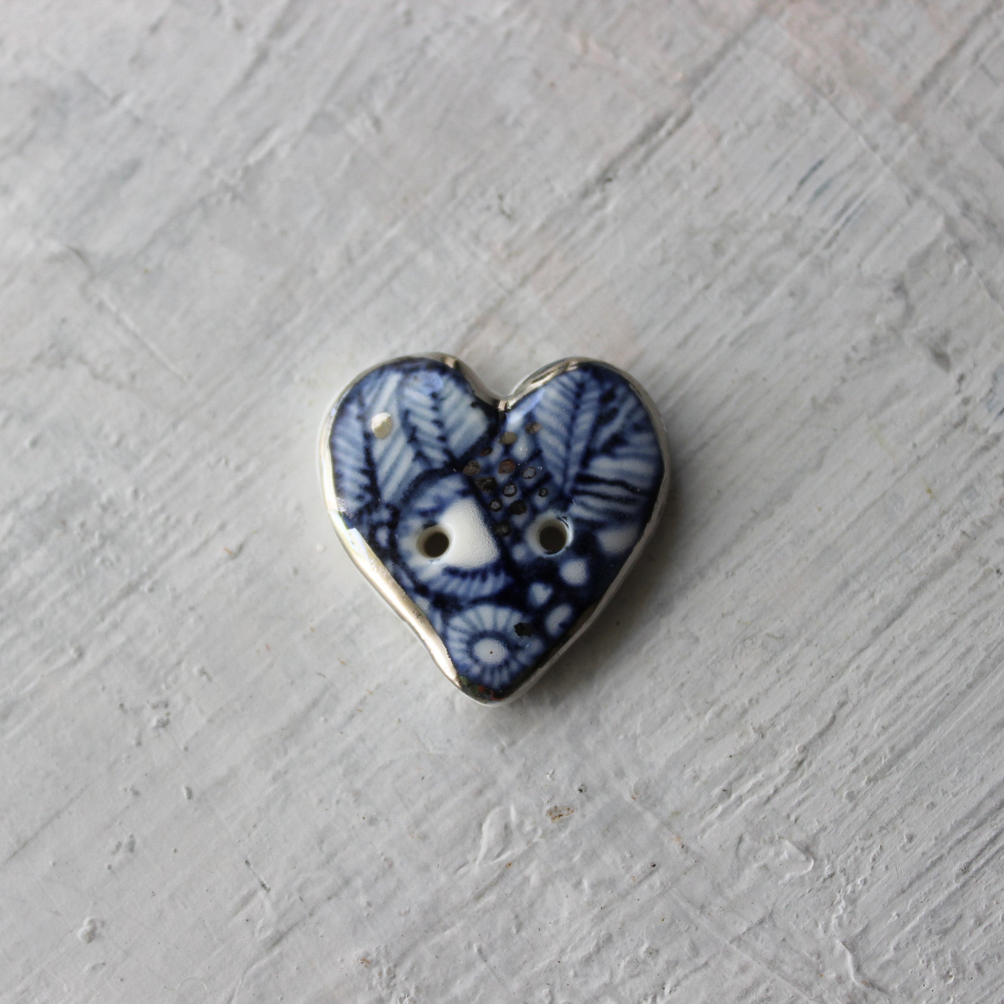 Ceramic Hand - painted Buttons - Tribe Castlemaine