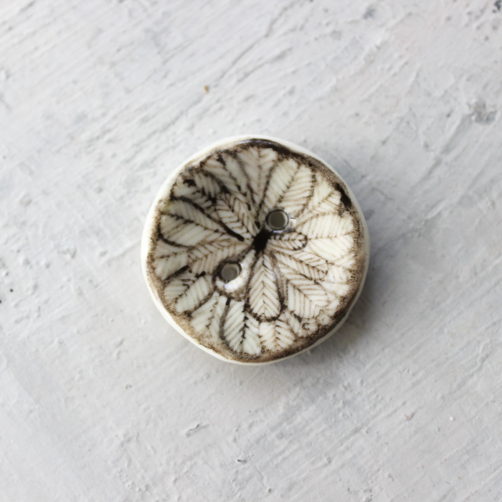 Ceramic Hand - painted Buttons - Tribe Castlemaine