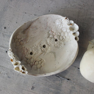 Ceramic Soap Dish Rock Coral - Tribe Castlemaine
