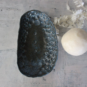 Ceramic Soap Dishes : Blue - Tribe Castlemaine