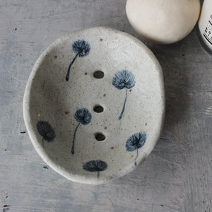 Ceramic Soap Dishes Dandelion - Tribe Castlemaine
