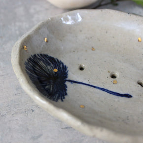 Ceramic Soap Dishes Dandelion - Tribe Castlemaine