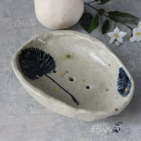 Ceramic Soap Dishes Dandelion - Tribe Castlemaine