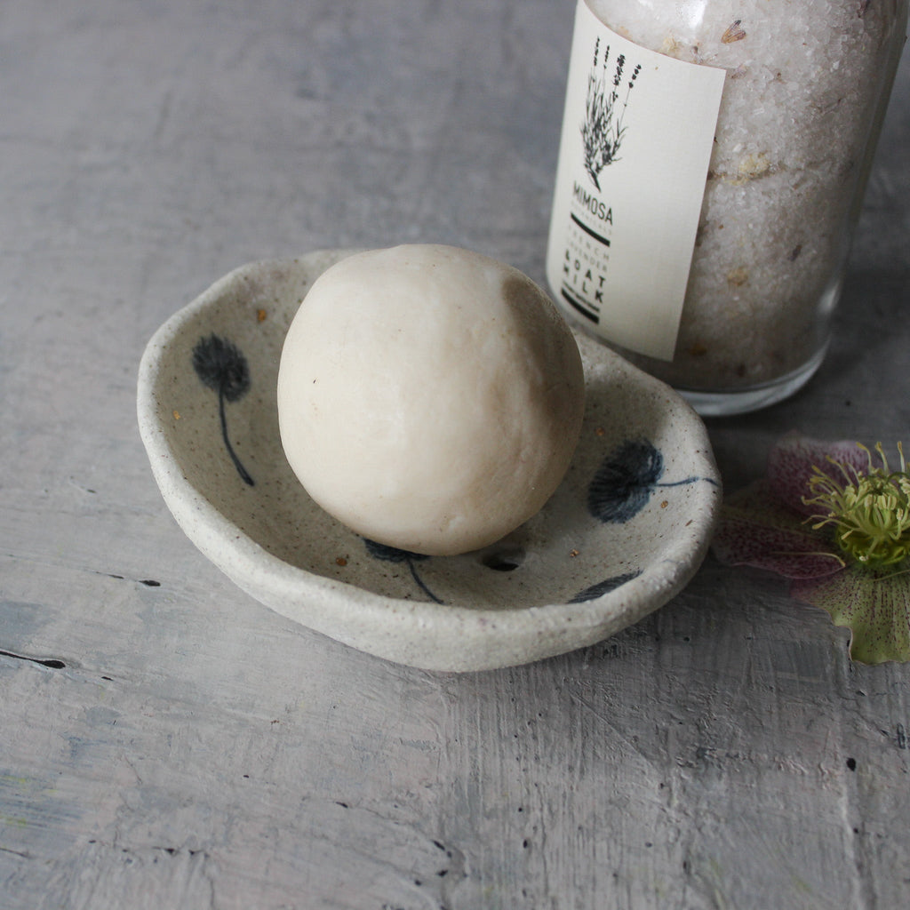 Ceramic Soap Dishes Dandelion - Tribe Castlemaine