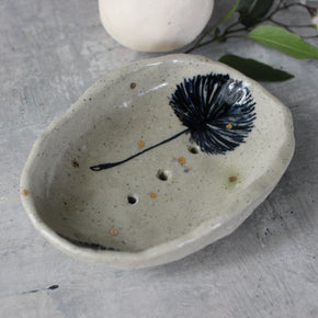 Ceramic Soap Dishes Dandelion - Tribe Castlemaine