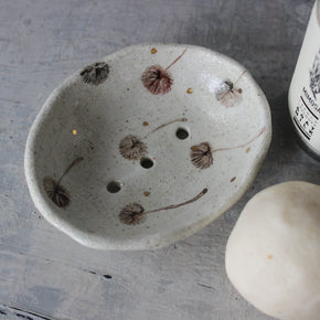 Ceramic Soap Dishes Dandelion - Tribe Castlemaine