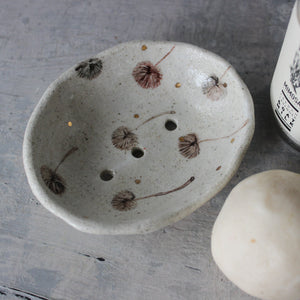 Ceramic Soap Dishes Dandelion - Tribe Castlemaine