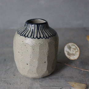 Ceramic Vases Blue Daisy - Tribe Castlemaine