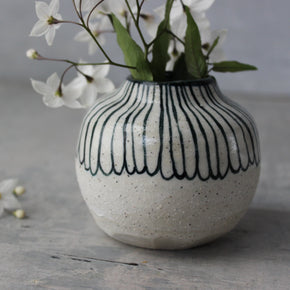 Ceramic Vases Blue Daisy - Tribe Castlemaine