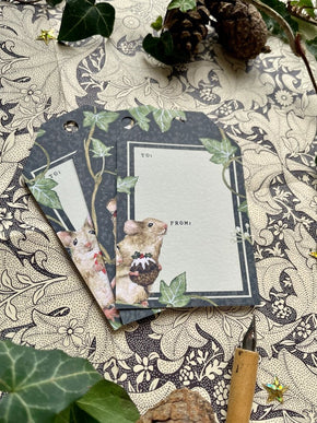Christmas Mice Gift Tags - Tribe Castlemaine