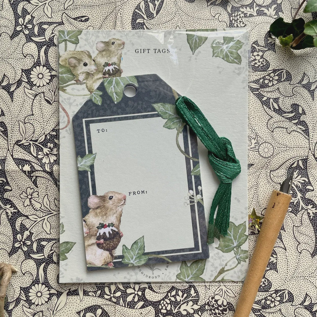 Christmas Mice Gift Tags - Tribe Castlemaine