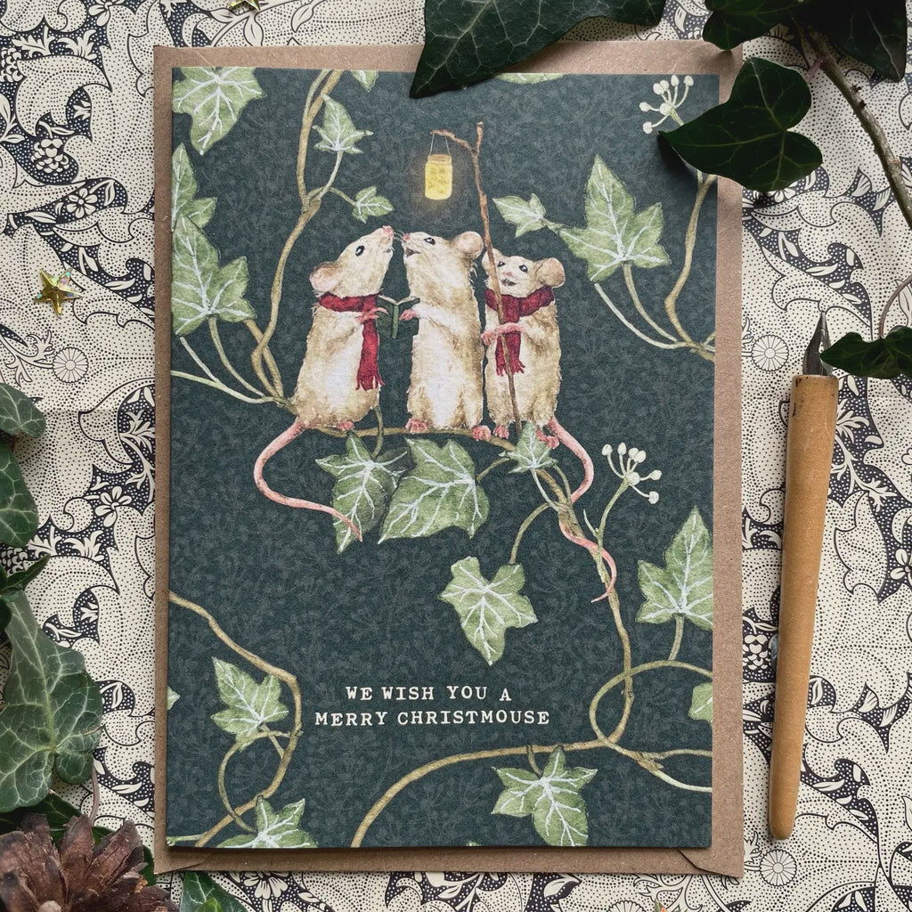 Christmas Mice Greeting Cards - Tribe Castlemaine