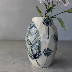 Dandelion Feather Twig Vase - Tribe Castlemaine