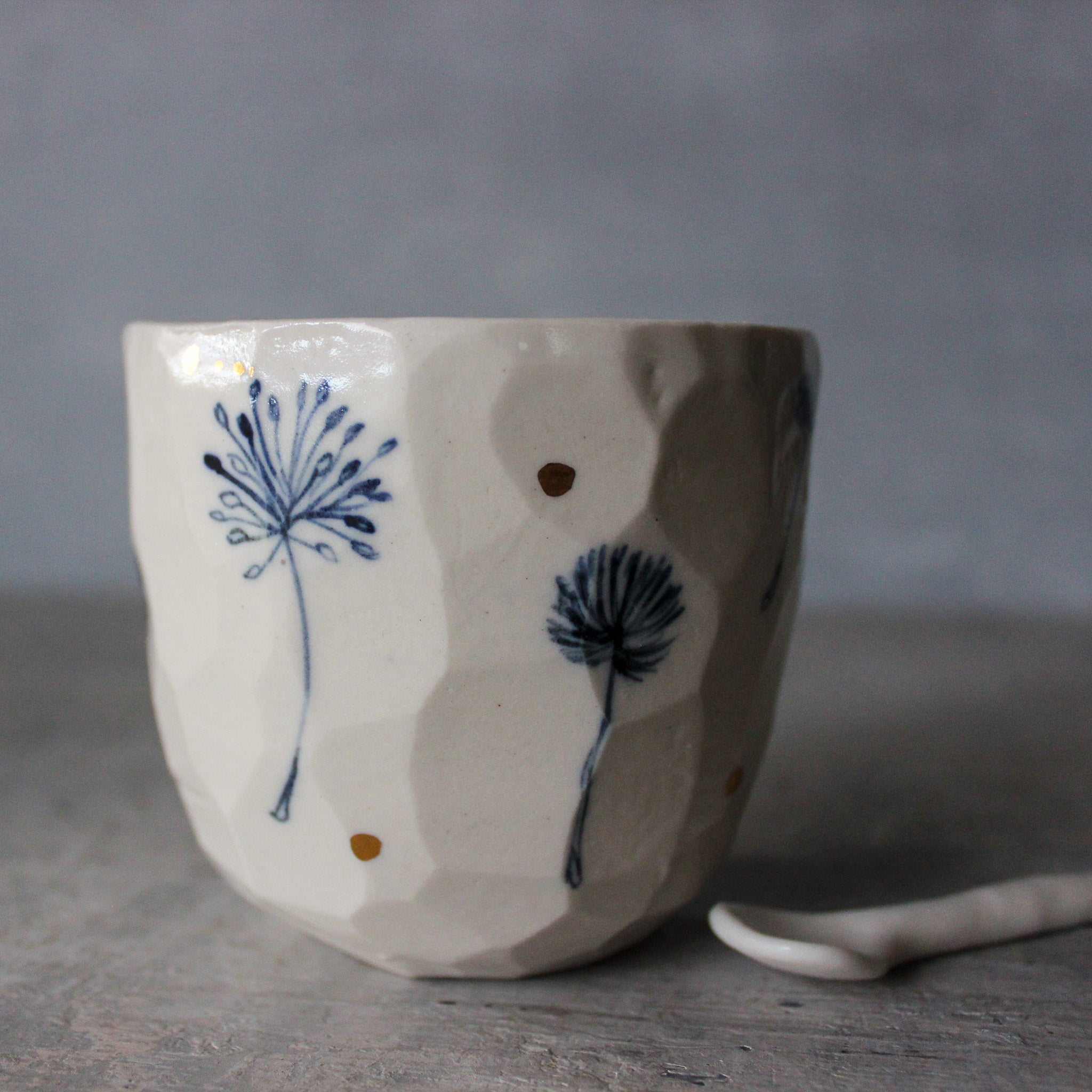 Dandelion Latte Cups Gold - Tribe Castlemaine