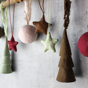 Danish Christmas Decorations : Stars + Trees + Baubles - Tribe Castlemaine