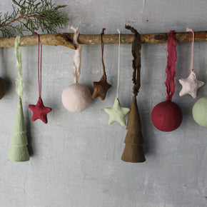 Danish Christmas Decorations : Stars + Trees + Baubles - Tribe Castlemaine