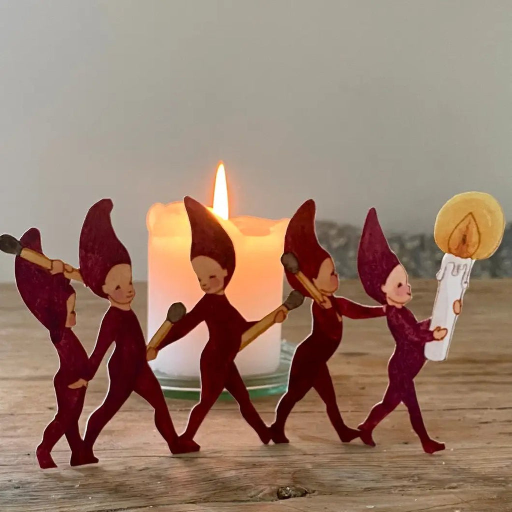 Danish Papercraft : Christmas Elves - Tribe Castlemaine