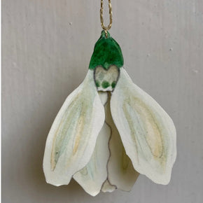 Danish Papercraft : Snowdrops - Tribe Castlemaine