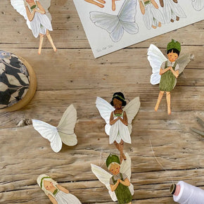Danish Papercraft : Snowdrops - Tribe Castlemaine