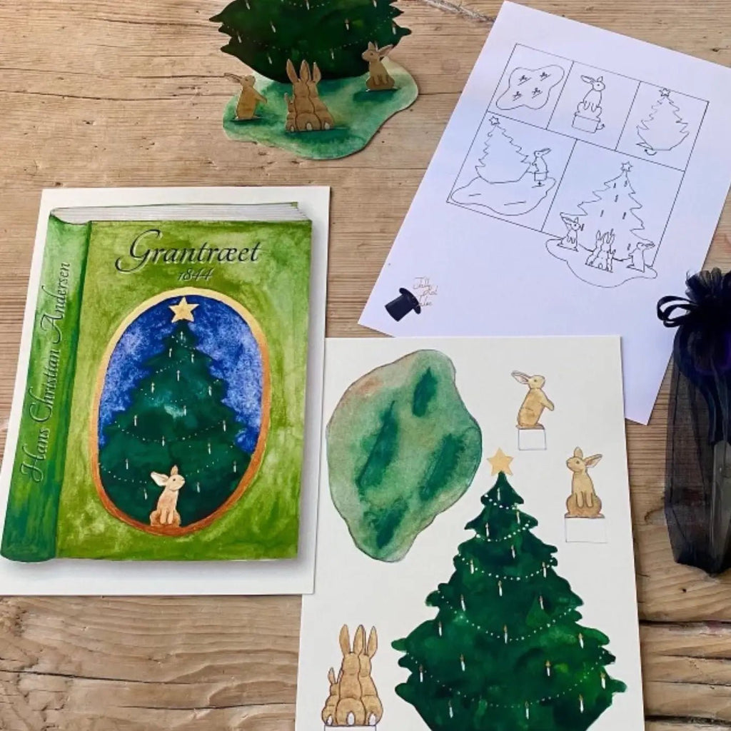 Danish Papercraft : The Fir Tree - Tribe Castlemaine