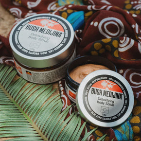 Detoxifying Body Scrub Bush Medijina - Tribe Castlemaine