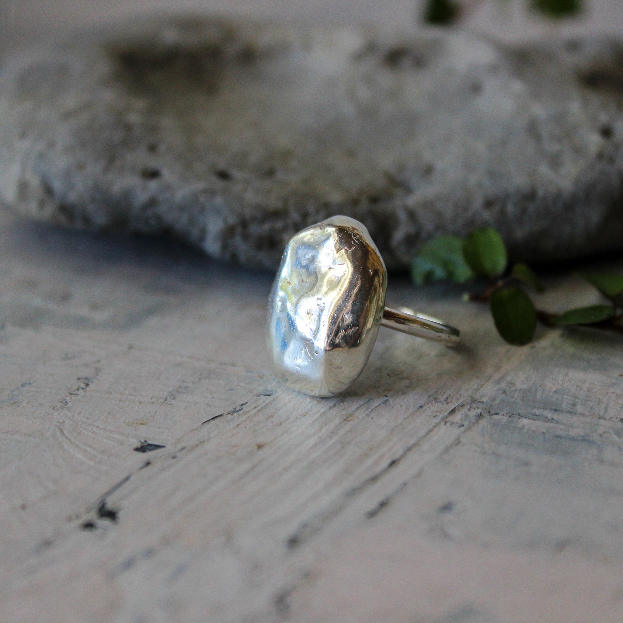 Dewdrop Silver Ring - Tribe Castlemaine