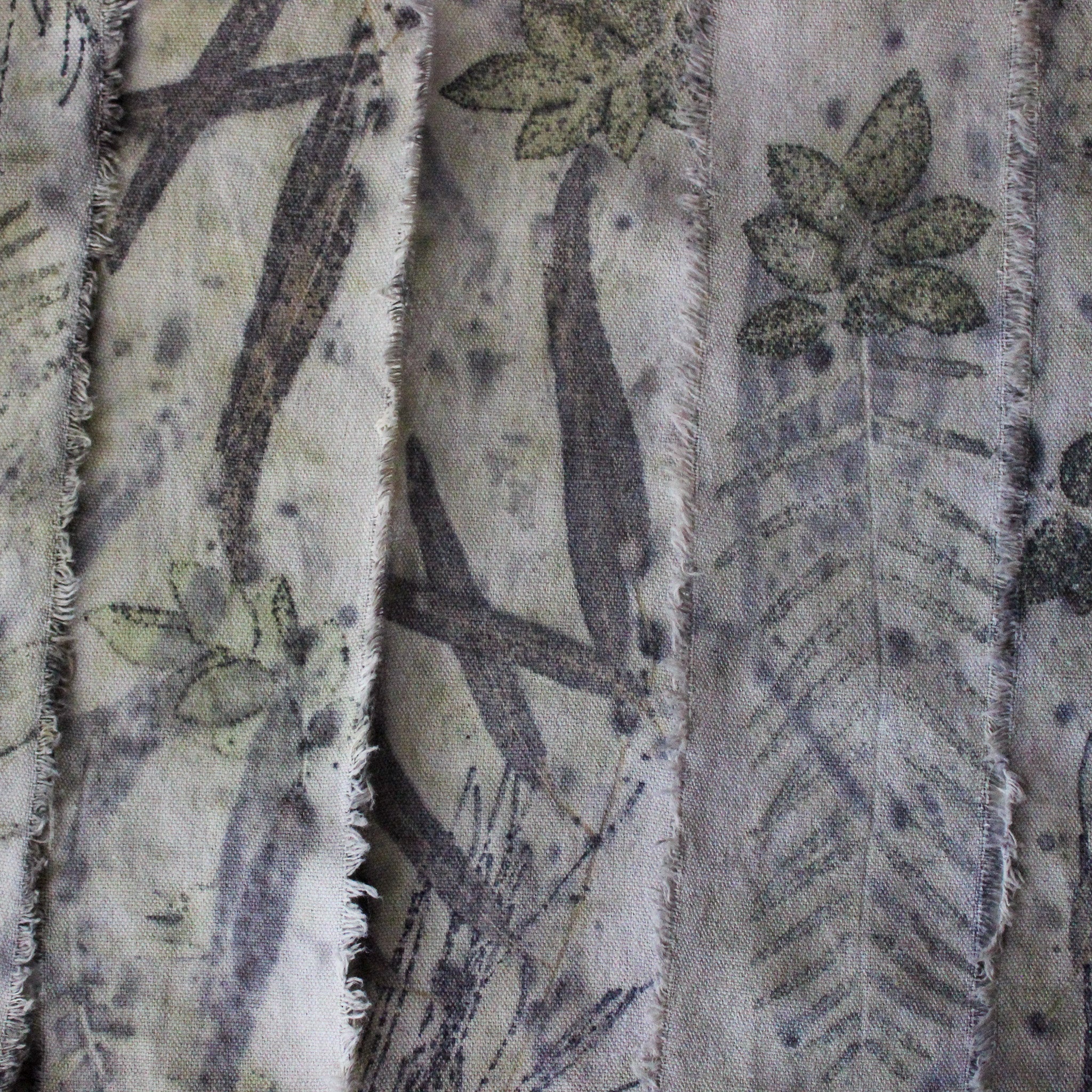 Eco - Print Calico Ribbon - Tribe Castlemaine