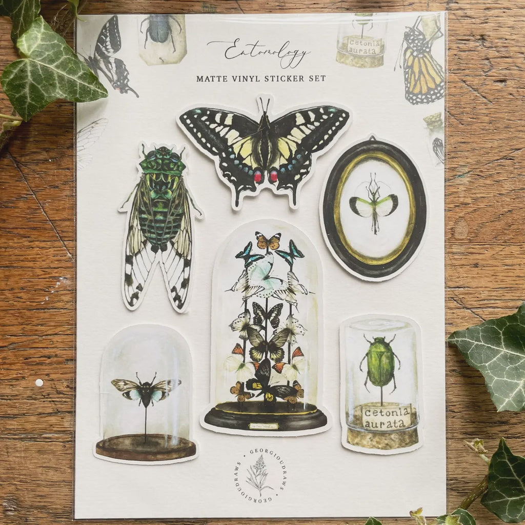 Entomology Sticker Set - Tribe Castlemaine