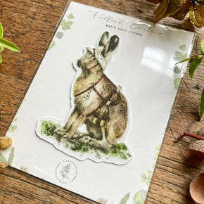 Explorer Hare Sticker - Tribe Castlemaine