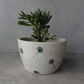Extra Large Ceramic Planter Dandelion - Tribe Castlemaine