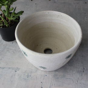 Extra Large Ceramic Planter Dandelion - Tribe Castlemaine