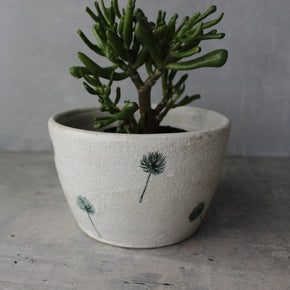 Extra Large Ceramic Planter Dandelion - Tribe Castlemaine