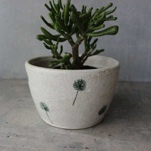 Extra Large Ceramic Planter Dandelion - Tribe Castlemaine