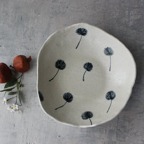 Extra Large Dandelion Ceramic Bowl - Tribe Castlemaine