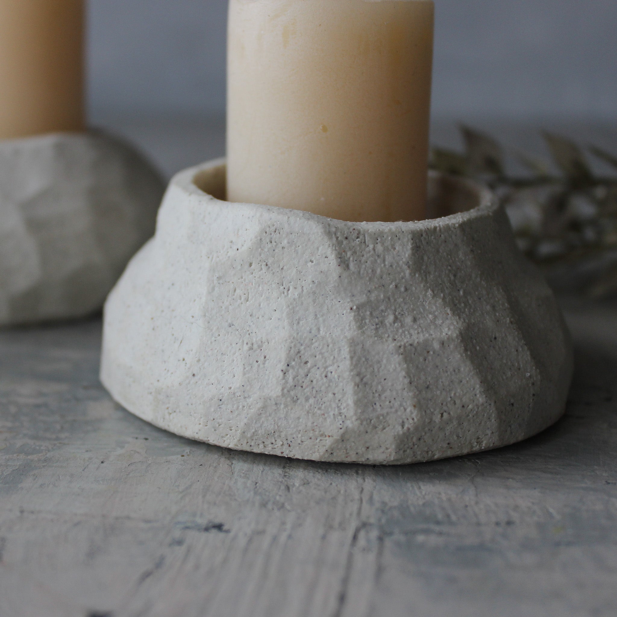 Faceted Candle Holders - Tribe Castlemaine