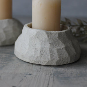 Faceted Candle Holders - Tribe Castlemaine