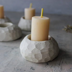 Faceted Candle Holders - Tribe Castlemaine