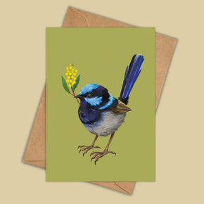 Anna Seed Card Fairy Wren
