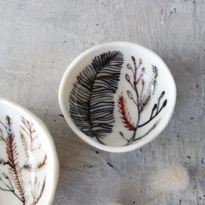 Feather Twig Trinket Dishes - Tribe Castlemaine